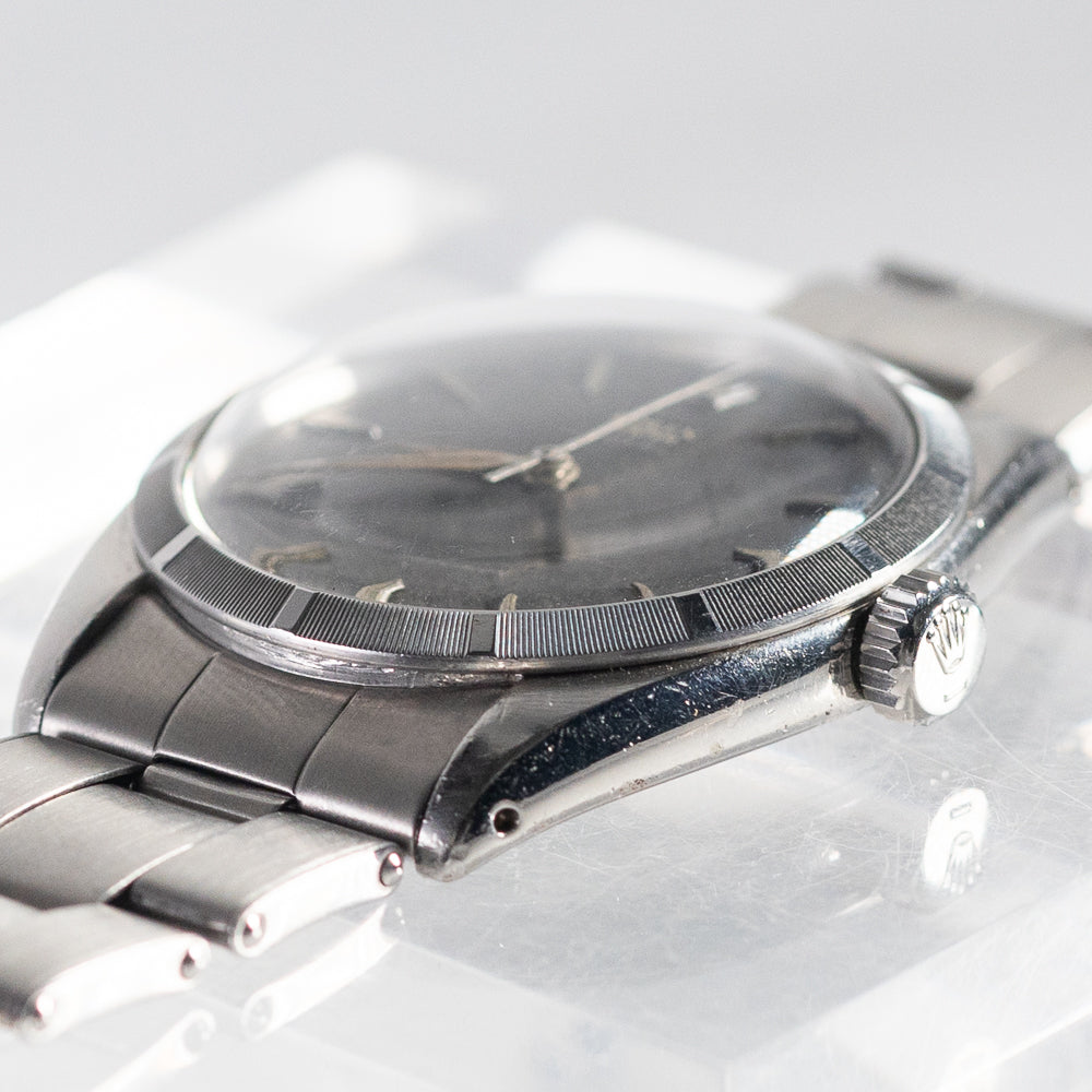 ROLEX OYSTER ROYAL Black Gilt Dial Ref.6427