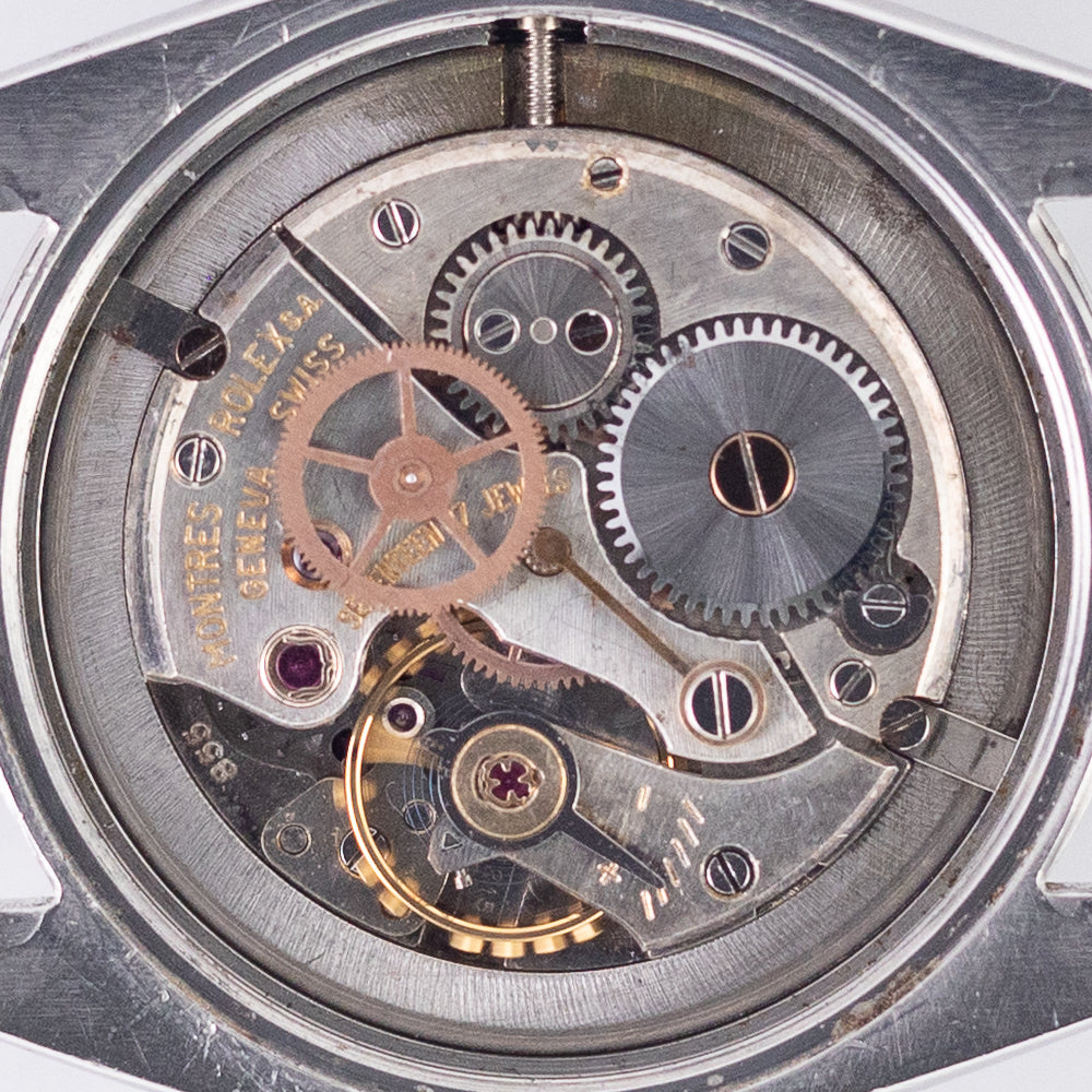 ROLEX OYSTER ROYAL Black Gilt Dial Ref.6427