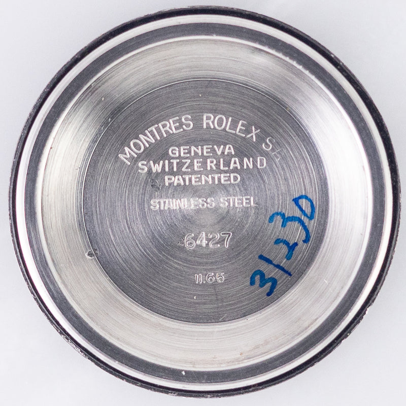 ROLEX OYSTER ROYAL Black Gilt Dial Ref.6427