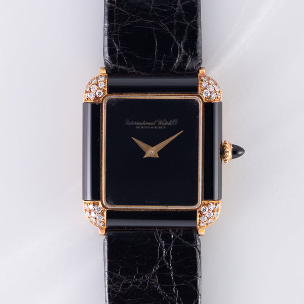 IWC Ref.8004 ONYX w.Box and Warranty Paper NEW OLD STOCK