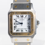 CARTIER LM Santos Carree Ref.2961 w.BOX & paper