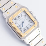 CARTIER LM Santos Carree Ref.2961 w.BOX & paper