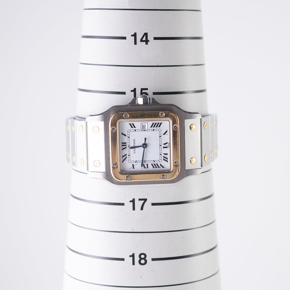 CARTIER LM Santos Carree Ref.2961 w.BOX – TIMEANAGRAM