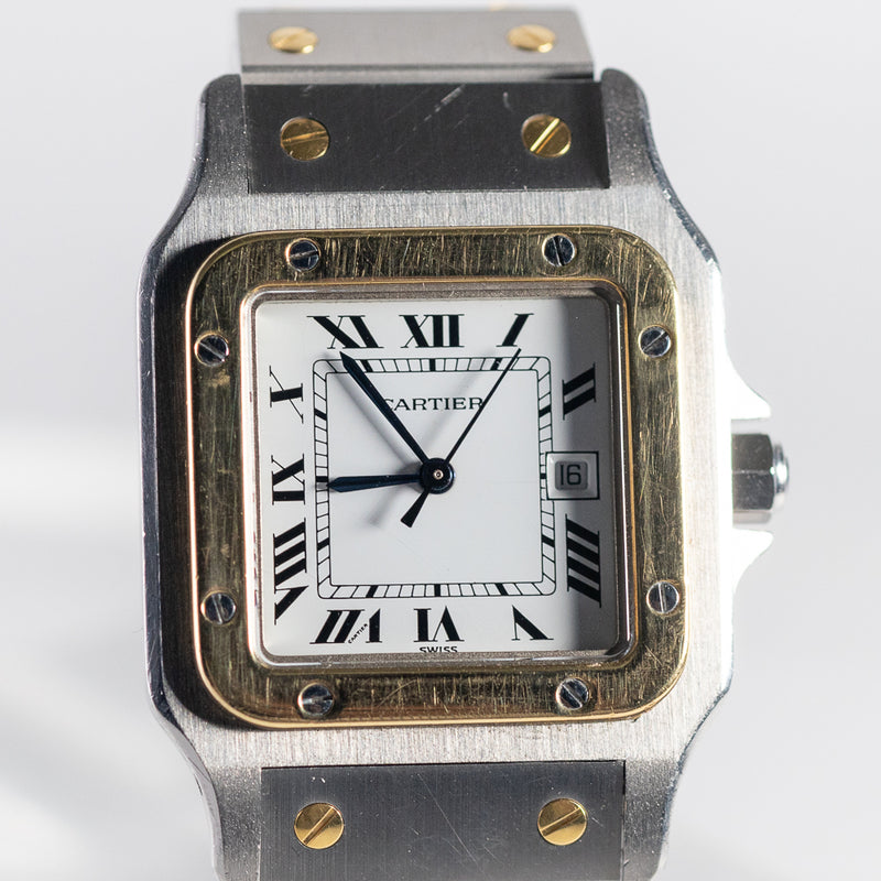CARTIER LM Santos Carree Ref.2961 w.BOX – TIMEANAGRAM