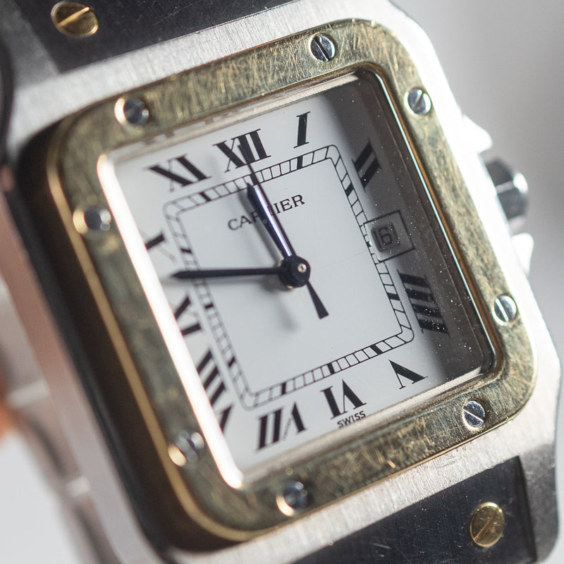 CARTIER LM Santos Carree Ref.2961 w.BOX – TIMEANAGRAM