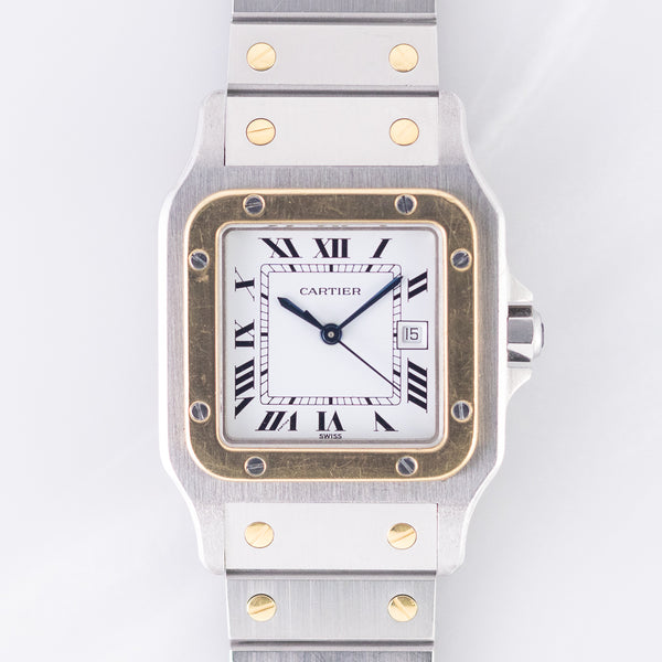 CARTIER LM Santos Carree Ref.2961 w.BOX – TIMEANAGRAM