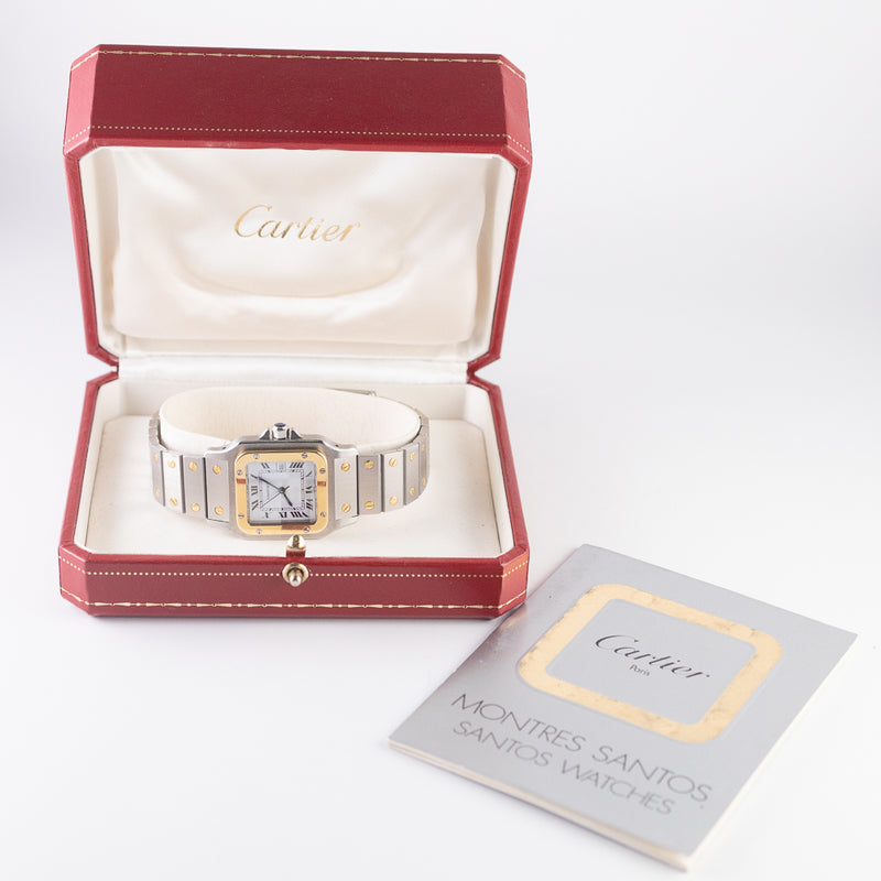 CARTIER LM Santos Carree Ref.2961 w.BOX – TIMEANAGRAM
