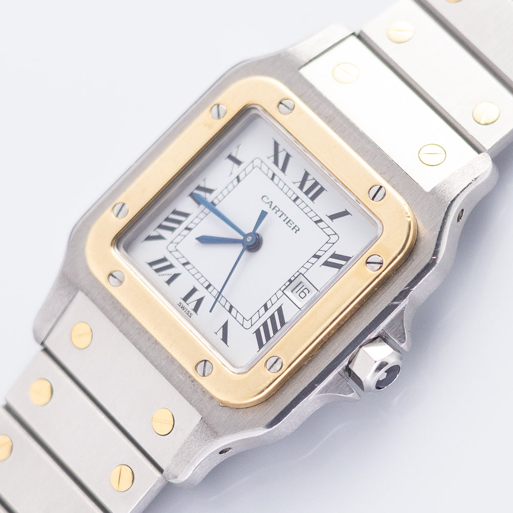 CARTIER LM Santos Carree Ref.2961 w.BOX