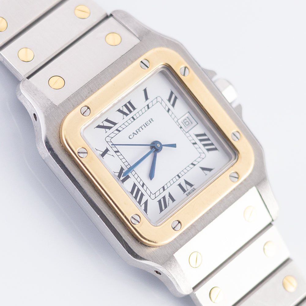 CARTIER LM Santos Carree Ref.2961 w.BOX – TIMEANAGRAM