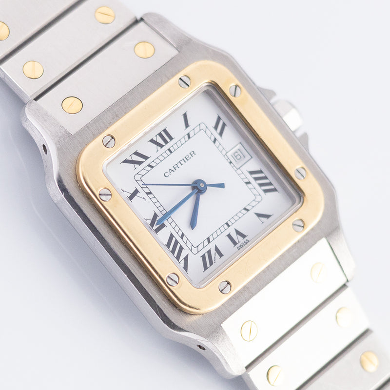 CARTIER LM Santos Carree Ref.2961 w.BOX – TIMEANAGRAM