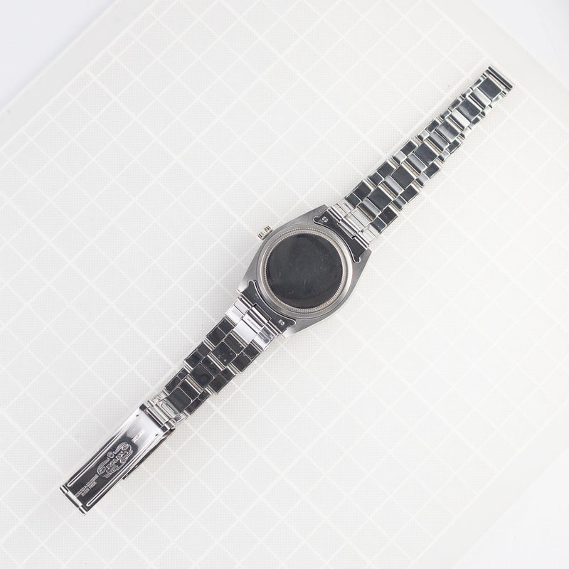 ROLEX OYSTER Black Gilt Dial Ref.6426