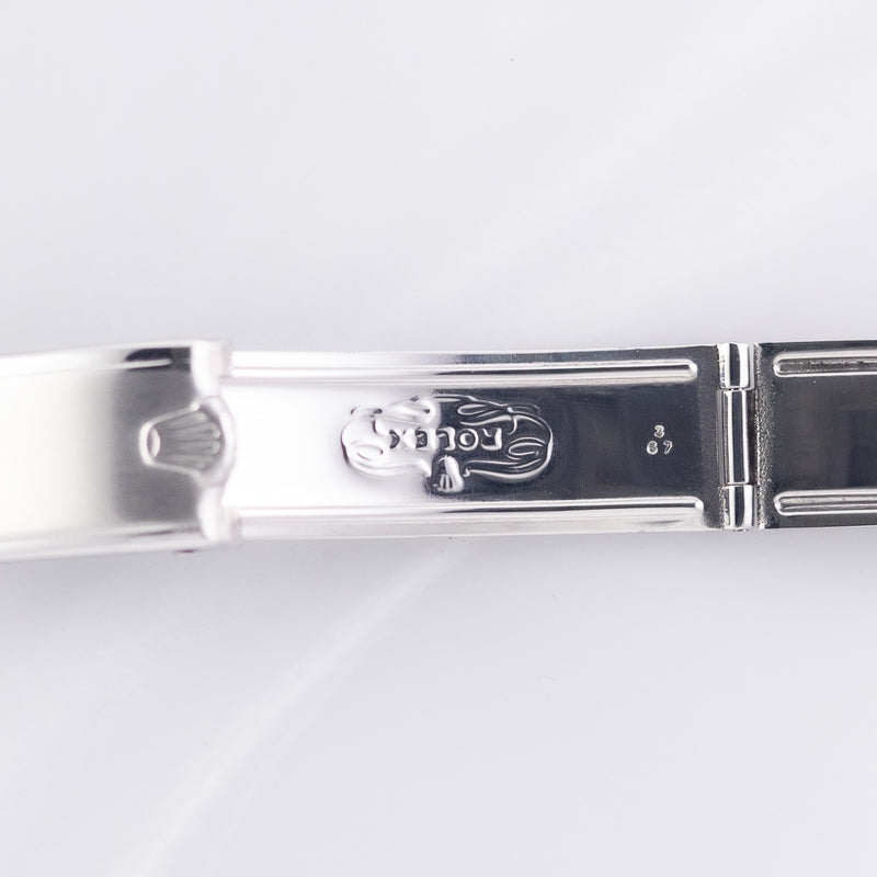 ROLEX OYSTER Black Gilt Dial Ref.6426