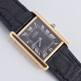 CARTIER LM MUST DE TANK BLACK ROMAN MANUAL