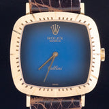 ROLEX CELLINI REF.4084 Blue Vignette MINT w.BOX