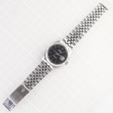 ROLEX DATEJUST Ref.1603 Bamboo Bezel Black Gilt Dial