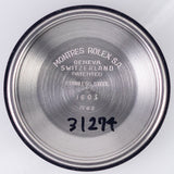 ROLEX DATEJUST Ref.1603 Bamboo Bezel Black Gilt Dial