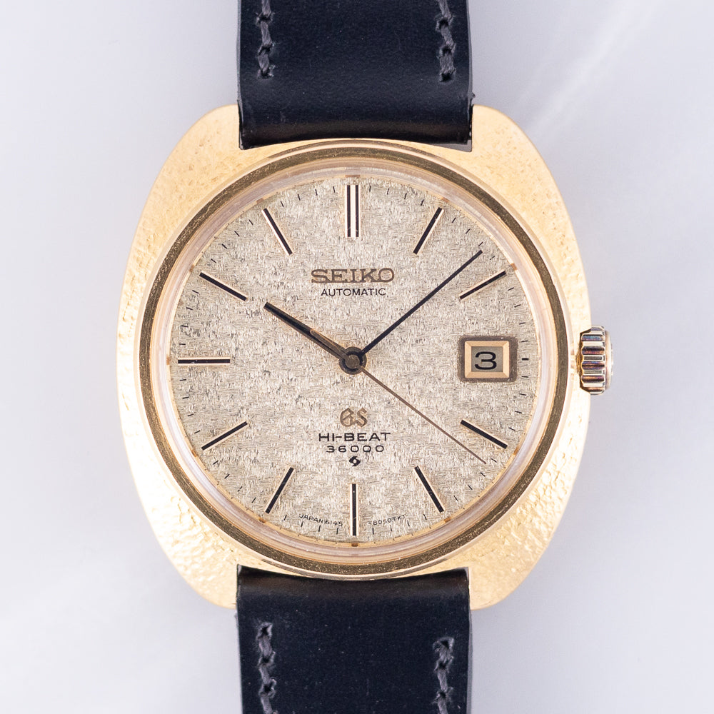 GRAND SEIKO Ref.6145-8030 Starlight Dial W.18K BUCKLE