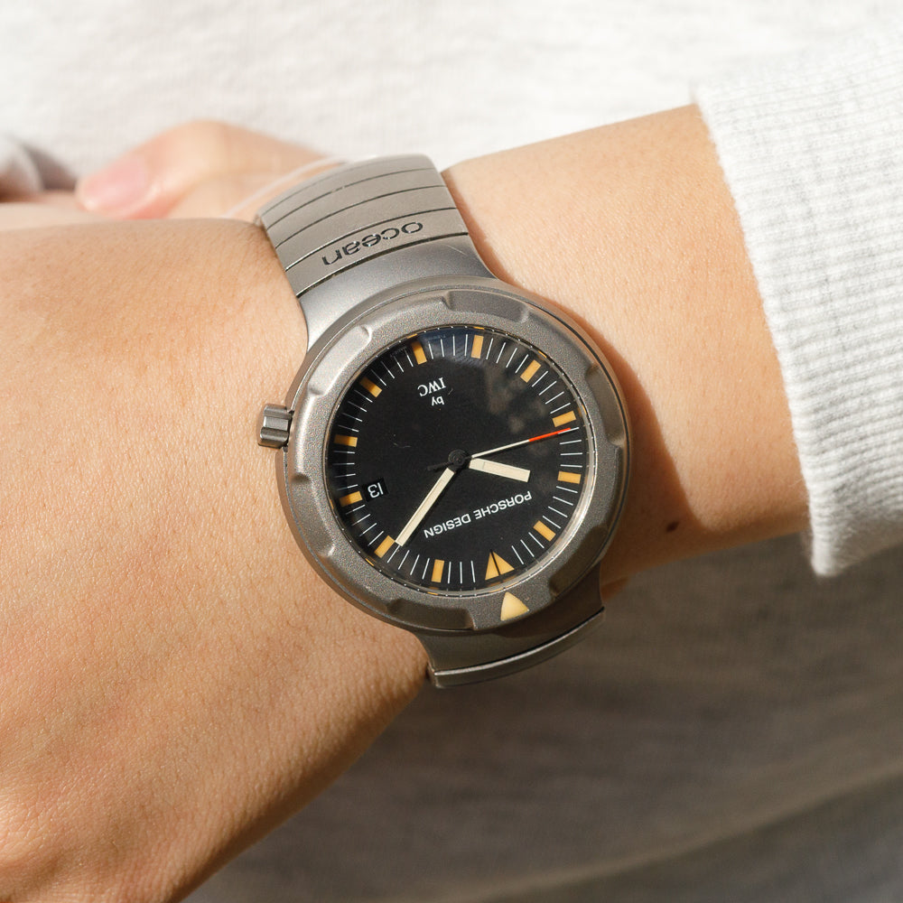 IWC Porsche Design Ocean 2000 IW3524 未使用 Porsche Design By IWC OCEAN 2000 Ref.3524 – TIMEANAGRAM