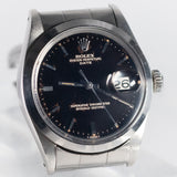 ROLEX OYSTER PERPETUAL DATE Ref.1500 Black Gilt Dial