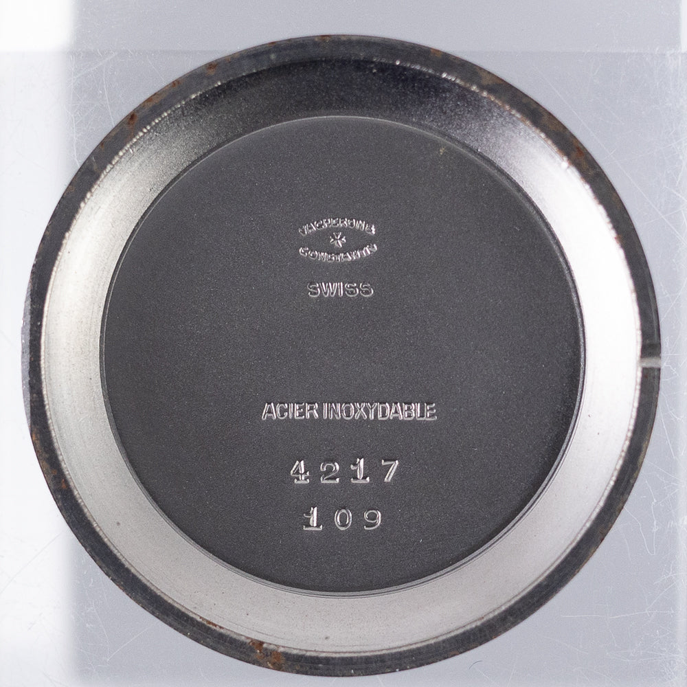 VACHERON & CONSTANTIN Ref.4217 STEEL RARE w.Box