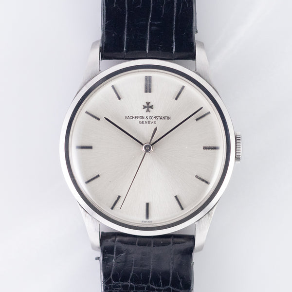 VACHERON & CONSTANTIN Ref.4217 STEEL RARE w.Box – TIMEANAGRAM