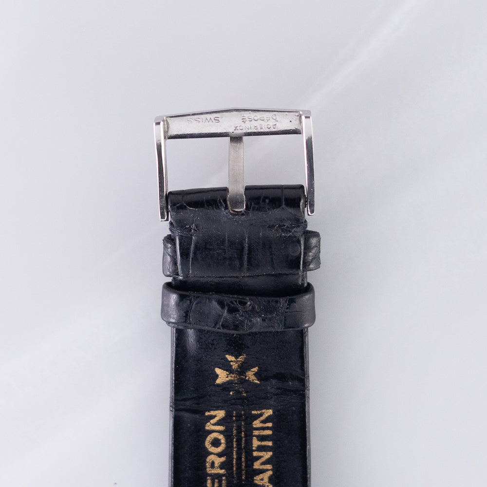 VACHERON & CONSTANTIN Ref.4217 STEEL RARE w.Box – TIMEANAGRAM