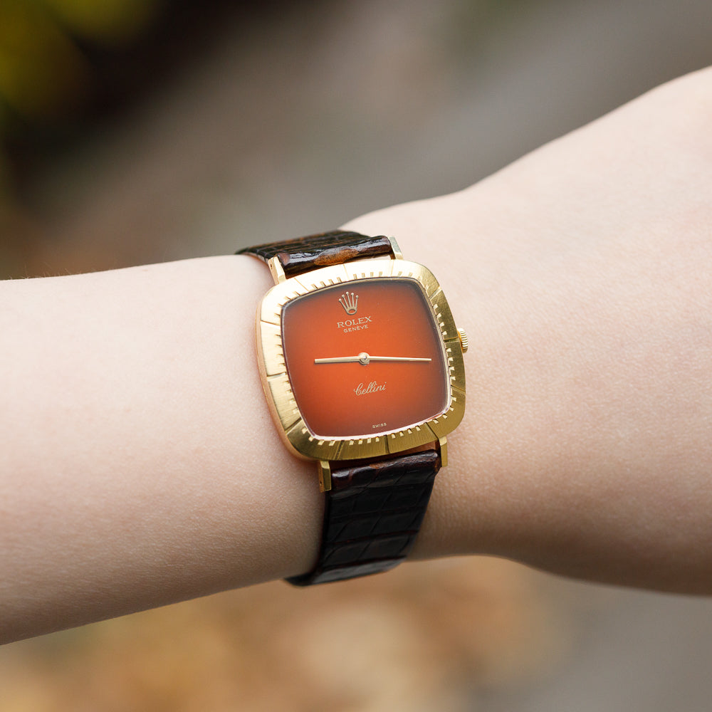 ROLEX CELLINI REF.4084 Red Vignette