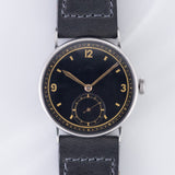 ULYSSE NARDIN Black Gilt Dial 1930's
