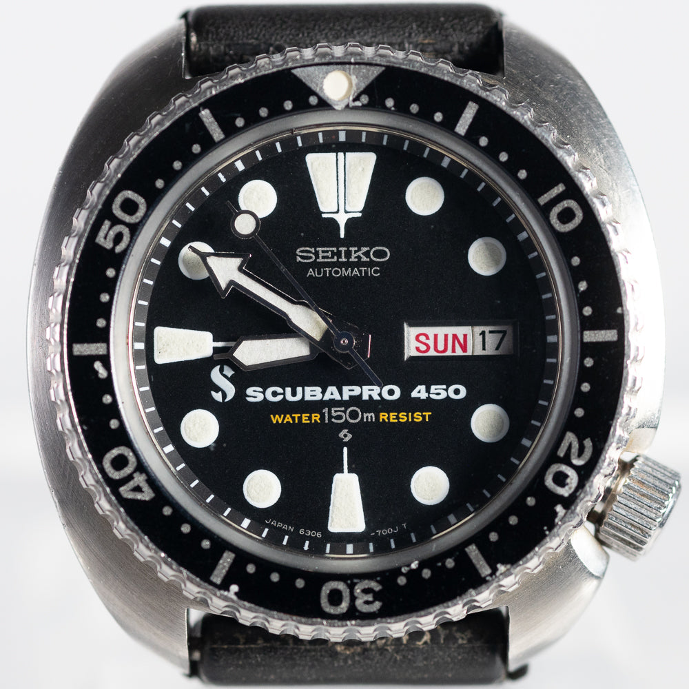 SEIKO 150M DIVER REF.6306-7001 SCUBAPRO 450