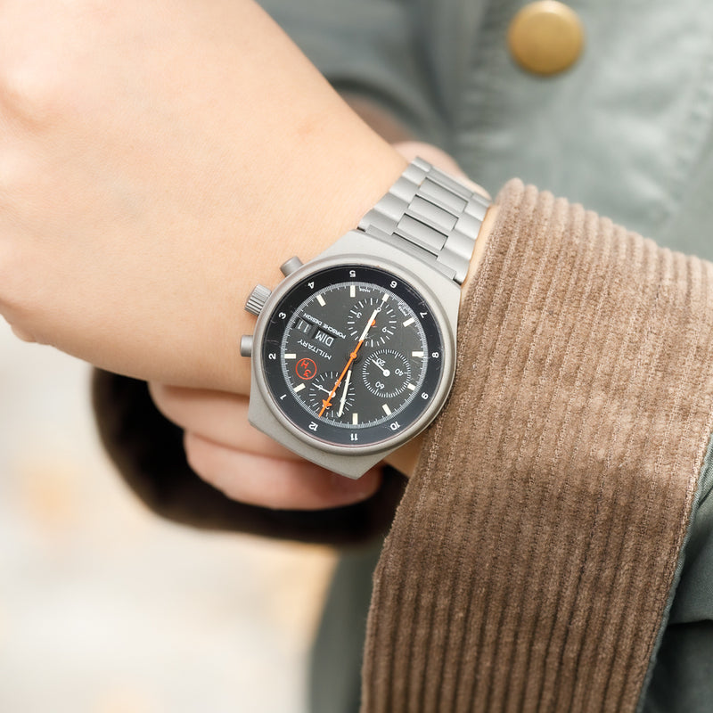 Porsche Design By Orfina Military Chronograph PD01 Ref.7177 w.BOX