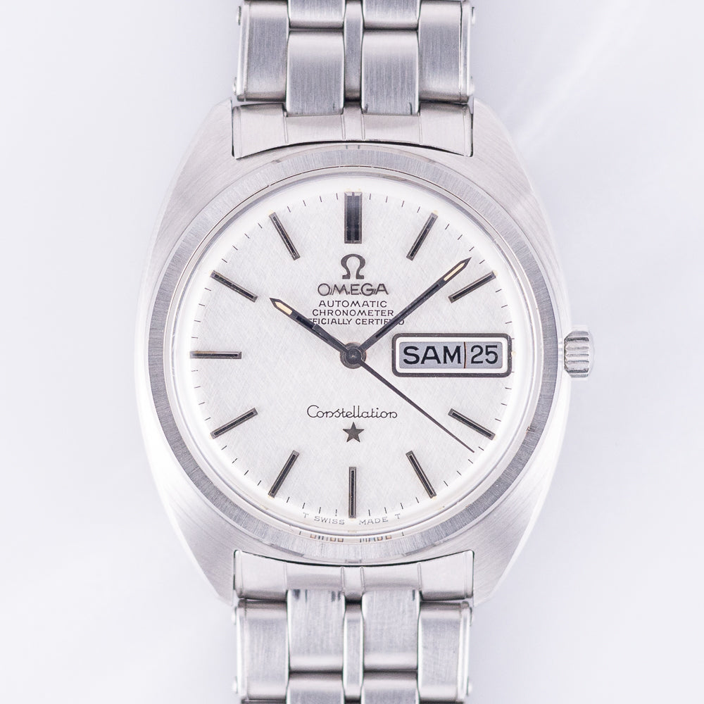 OMEGA Constellation Ref.168.019 w.Ref.1093/515 Elastic Bracelet and BOX