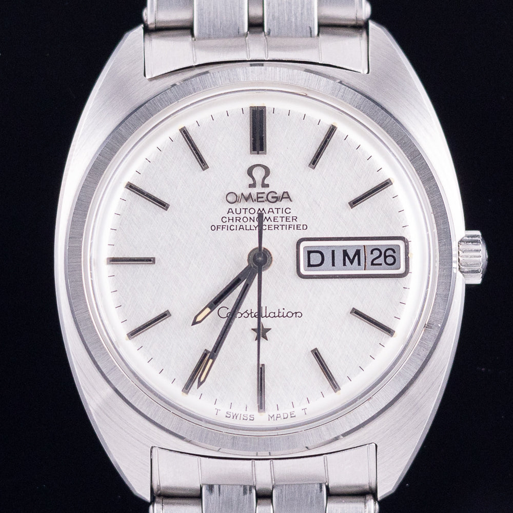 OMEGA Constellation Ref.168.019 w.Ref.1093/515 Elastic Bracelet and BOX