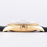 ROLEX DATEJUST Ref.1601 Linen Dial 18K Yellow Gold