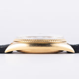 ROLEX DATEJUST Ref.1601 Linen Dial 18K Yellow Gold