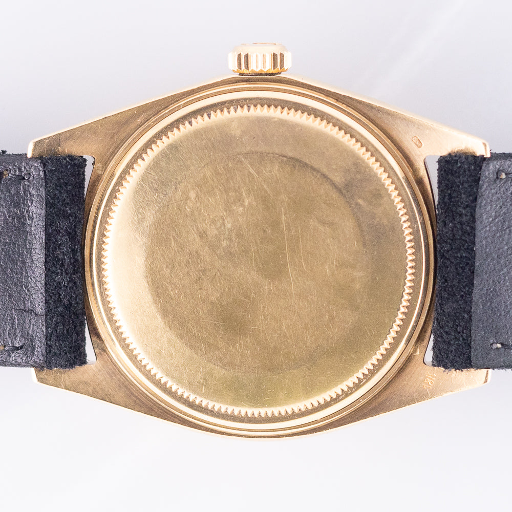 ROLEX DATEJUST Ref.1601 Linen Dial 18K Yellow Gold