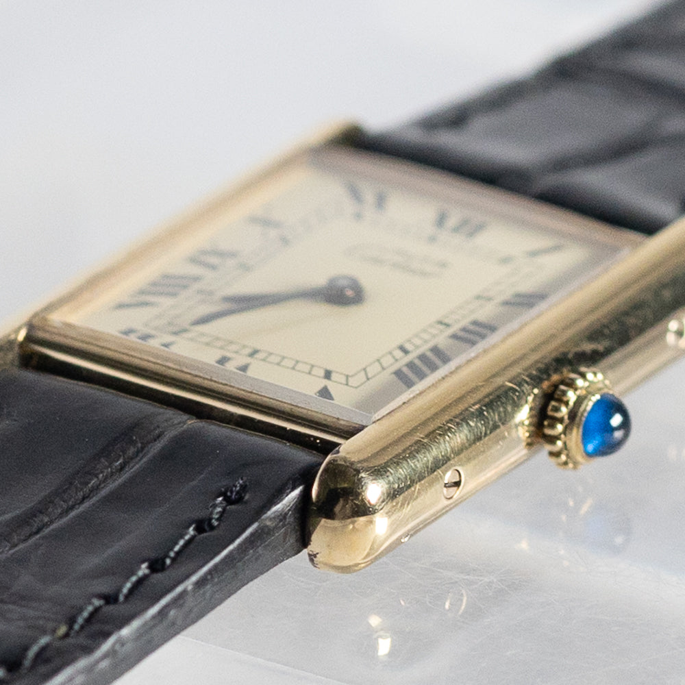 CARTIER LM MUST DE TANK w.BOX Cal.78-1