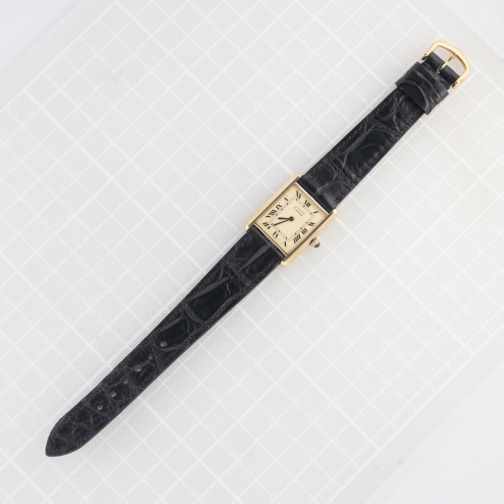 CARTIER LM MUST DE TANK w.BOX Cal.78-1