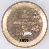 IWC 18K Yellow Gold 33mm Calatrava Case Cal.89