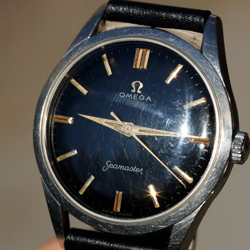 OMEGA Seamaster Black Gilt Dial Ref.2938-1SC