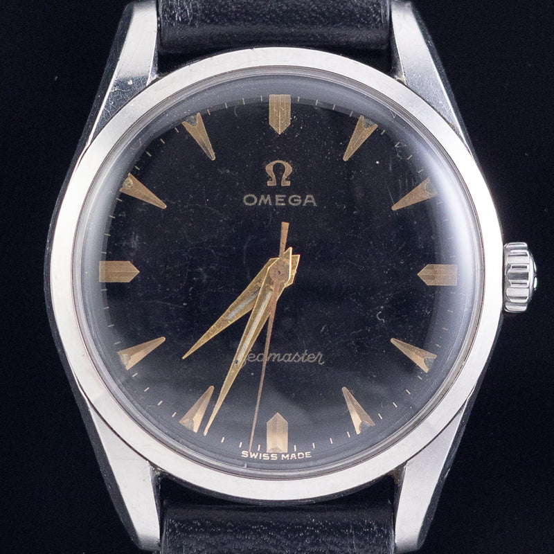 OMEGA Seamaster Black Gilt Dial Ref.2938-1 – TIMEANAGRAM