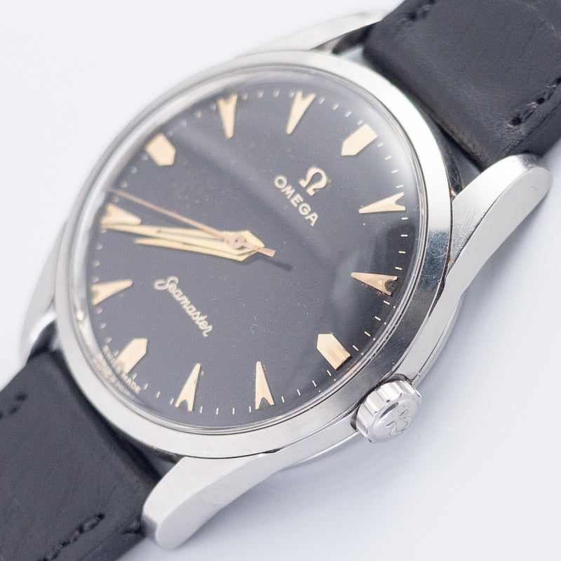 OMEGA Seamaster Black Gilt Dial Ref.2938-1 – TIMEANAGRAM