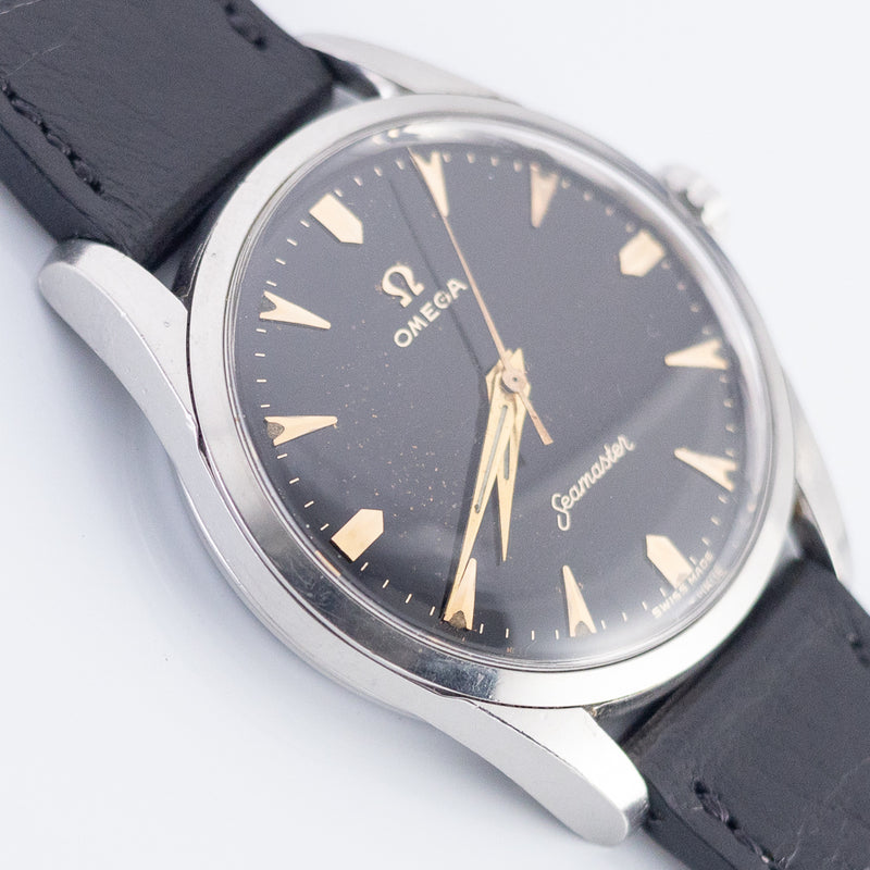 OMEGA Seamaster Black Gilt Dial Ref.2938-1 – TIMEANAGRAM