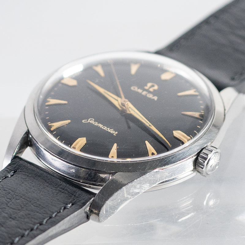 OMEGA Seamaster Black Gilt Dial Ref.2938-1 – TIMEANAGRAM
