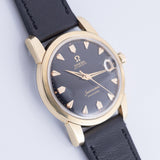 OMEGA Seamaster Calendar Black Gilt Dial Ref.2849 10SC mint　