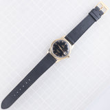 OMEGA Seamaster Calendar Black Gilt Dial Ref.2849 10SC mint　