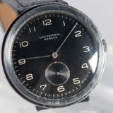 UNIVERSAL GENEVE OVERSIZE 40mm DISCO VOLANTE 1930's