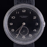 UNIVERSAL GENEVE OVERSIZE 40mm DISCO VOLANTE 1930's