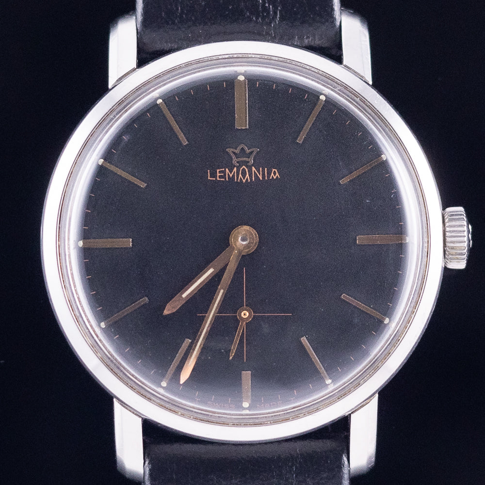 LEMANIA Cal.3000 Black Matte Dial Ref.936-65