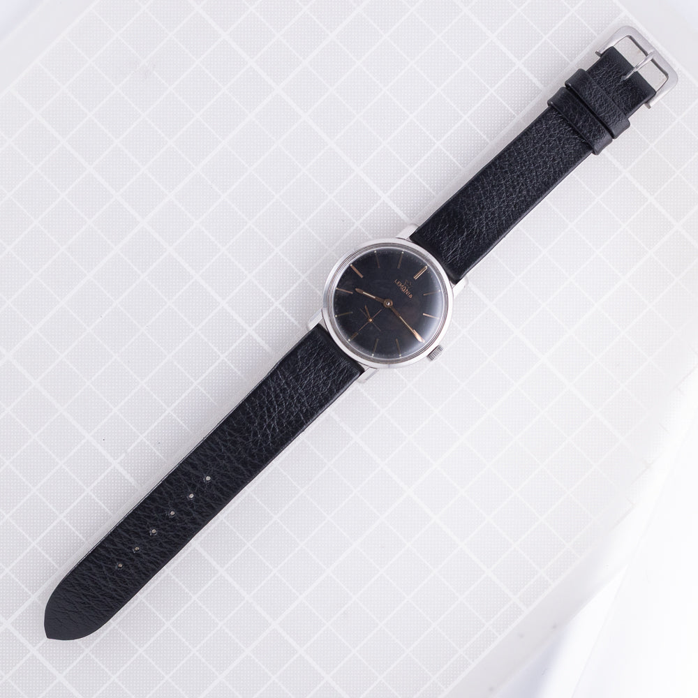 LEMANIA Cal.3000 Black Matte Dial Ref.936-65