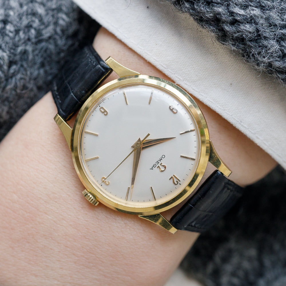 OMEGA Ref.14708.61 18K Yellow GOLD W.BOX 